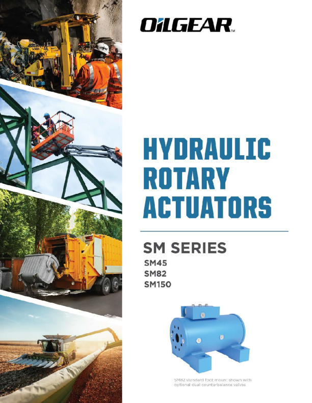 Hydraulic Rotary Actuators - SM Series