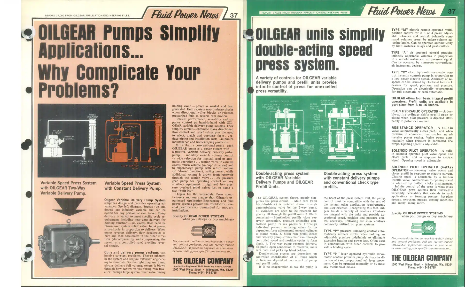 About Us Newsletter - Oilgear